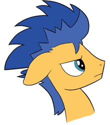 Size: 621x705 | Tagged: safe, artist:icey-wicey-1517, artist:nightpaint12, edit, character:flash sentry, species:pegasus, species:pony, bust, collaboration, color edit, colored, male, simple background, solo, stallion, transparent background