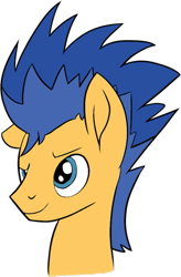Size: 519x791 | Tagged: safe, artist:icey-wicey-1517, artist:nightpaint12, edit, character:flash sentry, species:pegasus, species:pony, bust, collaboration, color edit, colored, male, simple background, solo, stallion, transparent background