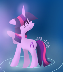 Size: 619x708 | Tagged: safe, artist:memengla, artist:star studded, character:twilight sparkle, character:twilight sparkle (unicorn), species:pony, species:unicorn, female, solo