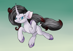 Size: 1213x861 | Tagged: safe, artist:huffy26, character:oleander, species:classical unicorn, species:earth pony, species:pony, species:unicorn, newbie artist training grounds, them's fightin' herds, atg 2019, atg 2020, cloven hooves, female, leonine tail, solo, unshorn fetlocks