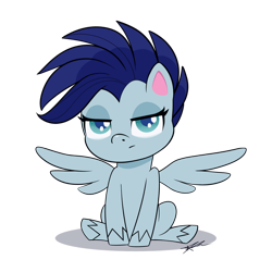 Size: 1024x1024 | Tagged: safe, artist:mindlesssketching, oc, oc:nik, species:pegasus, species:pony, my little pony:pony life, female, mare, simple background, solo, transparent background