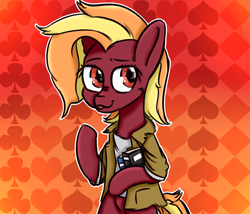 Size: 3500x3000 | Tagged: safe, artist:mjsw, oc, oc only, species:pony, clothing, female, mare, solo