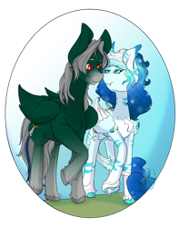 Size: 1280x1623 | Tagged: safe, artist:daniefox, oc, oc only, species:pegasus, species:pony, g4, female, male, mare, simple background, stallion, transparent background