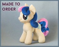 Size: 570x450 | Tagged: safe, artist:valmiiki, character:bon bon, character:sweetie drops, g4, irl, photo, plushie