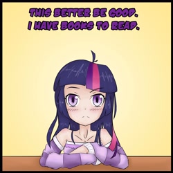 Size: 4000x4000 | Tagged: safe, artist:vicse, character:twilight sparkle, female, humanized, solo