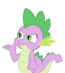 Size: 2200x2465 | Tagged: safe, artist:vicse, character:spike, male, simple background, solo, transparent background, vector