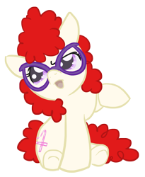 Size: 796x973 | Tagged: safe, artist:dawnallies, character:twist, female, glasses, solo