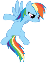 Size: 3360x4494 | Tagged: safe, artist:bobthelurker, character:rainbow dash, female, simple background, solo, transparent background, vector