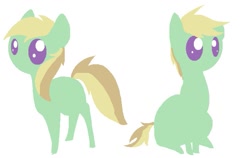 Size: 695x440 | Tagged: safe, artist:angelstar000, character:apple mint, species:pony, apple family member, colt, female, filly, gender, male, ponidox, rule 63, self ponidox