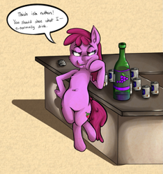 Size: 771x822 | Tagged: safe, artist:vicse, character:berry punch, character:berryshine, species:pony, bipedal, female, solo