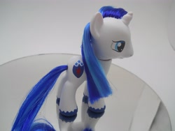 Size: 4320x3240 | Tagged: safe, artist:tiellanicole, character:shining armor, species:pony, brushable, custom, irl, photo, toy