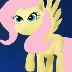 Size: 1024x1024 | Tagged: safe, artist:drakmire, character:fluttershy, female, solo