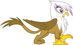Size: 8122x5015 | Tagged: safe, artist:baka-neku, character:gilda, species:griffon, absurd resolution, female, simple background, solo, transparent background, vector