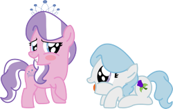 Size: 1399x881 | Tagged: safe, artist:ideltavelocity, character:diamond tiara, character:royal blue, cutie mark, inkscape, royal blue, simple background, transparent background, vector
