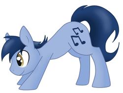 Size: 3000x2258 | Tagged: safe, artist:cleppyclep, character:blues, character:noteworthy, species:earth pony, species:pony, male, solo, stallion