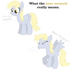 Size: 1024x953 | Tagged: safe, artist:masterxtreme, character:derpy hooves, species:pegasus, species:pony, female, mare, scrunchy face, sneezing