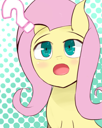 Size: 640x800 | Tagged: safe, artist:flutteriot, character:fluttershy, female, reaction image, solo