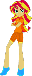 Size: 240x562 | Tagged: safe, artist:rexlupin, character:sunset shimmer, my little pony:equestria girls, crossover, female, god tier, hero of light, homestuck, prince of light, solo
