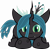 Size: 4011x3956 | Tagged: safe, artist:blackwater627, character:queen chrysalis, species:changeling, blushing, cute, cutealis, female, filly, happy, looking at you, nymph, simple background, smiling, solo, transparent background, vector