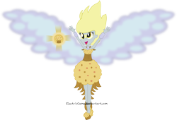 Size: 7334x5000 | Tagged: safe, artist:crimsumic, character:derpy hooves, equestria girls:friendship games, g4, my little pony: equestria girls, my little pony:equestria girls, absurd resolution, daydream shimmer, daydream-ified, epic derpy, female, food, muffin, simple background, solo, transparent background, vector, xk-class end-of-the-world scenario