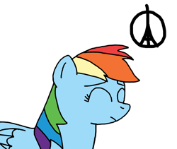 Size: 1900x1600 | Tagged: safe, artist:elmarcosluckydel96, character:rainbow dash, female, logo, solo, stand with paris