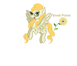 Size: 1000x860 | Tagged: safe, artist:magicandmysterygal, oc, oc only, oc:flower power, parent:carrot top, parent:derpy hooves, parents:derpytop, species:pegasus, species:pony, female, mare, offspring, simple background, solo, transparent background