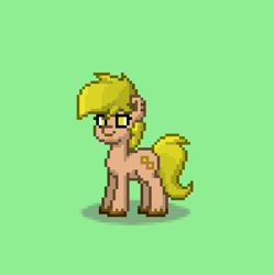 Size: 1186x1189 | Tagged: safe, artist:lyraalluse, oc, oc only, oc:buttered toast, pony town, original character do not steal, toast pony
