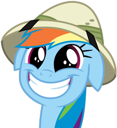 Size: 1822x1993 | Tagged: safe, artist:jp, derpibooru original, character:rainbow dash, episode:stranger than fanfiction, .svg available, cute, dashabetes, female, floppy ears, grin, happy, simple background, smiling, solo, squee, svg, transparent background, vector