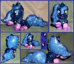 Size: 5352x4632 | Tagged: safe, artist:madponyscientist, character:princess luna, absurd resolution, clothing, female, filly, irl, photo, sculpture, socks, solo