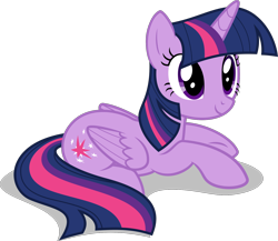 Size: 1536x1335 | Tagged: safe, artist:jp, derpibooru original, character:twilight sparkle, character:twilight sparkle (alicorn), species:alicorn, species:pony, episode:to where and back again, g4, my little pony: friendship is magic, .svg available, female, folded wings, mare, prone, simple background, smiling, solo, svg, transparent background, vector