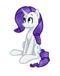 Size: 550x700 | Tagged: safe, artist:alexi148, character:rarity, female, simple background, solo, transparent background