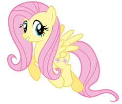 Size: 7000x6000 | Tagged: safe, artist:anxet, character:fluttershy, absurd resolution, female, looking at you, simple background, smiling, solo, spread wings, transparent background, vector, wings