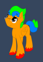 Size: 1280x1824 | Tagged: safe, artist:alexi148, oc, oc only, oc:summer lights, species:pegasus, species:pony, male, solo