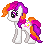 Size: 44x45 | Tagged: safe, artist:katcombs, base used, character:light heart, g2, female, g2 to g4, generation leap, light heart, pixel art, simple background, solo, transparent background