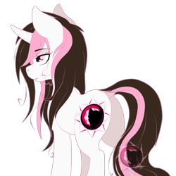 Size: 1500x1500 | Tagged: safe, artist:red_moonwolf, oc, oc only, oc:eclipsed moonwolf, species:pony, species:unicorn, cutie mark, female, plot, simple background, solo, transparent background, vector