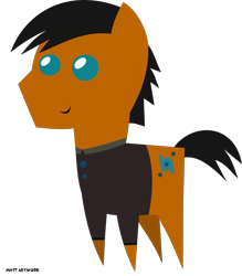 Size: 5381x6138 | Tagged: safe, artist:mandash1996, oc, oc only, oc:chiprodash, species:pony, absurd resolution, clothing, male, pointy ponies, simple background, solo, stallion, transparent background, vector