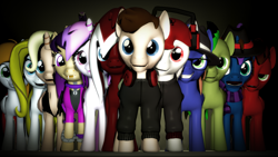 Size: 3840x2160 | Tagged: safe, artist:jollyoldcinema, oc, oc only, species:pony, 3d, group, group picture, source filmmaker