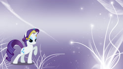 Size: 1920x1080 | Tagged: safe, artist:liamb135, artist:unfiltered-n, edit, character:rarity, species:pony, abstract background, female, jewelry, solo, tiara, wallpaper, wallpaper edit