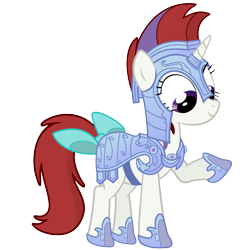 Size: 7000x7000 | Tagged: safe, artist:anxet, character:moondancer (g1), g1, absurd resolution, armor, bow, crystal guard armor, female, g1 to g4, generation leap, simple background, solo, tail bow, transparent background, vector