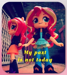 Size: 1821x2048 | Tagged: safe, artist:lucaspratt, character:sunset shimmer, episode:my past is not today, g4, my little pony: equestria girls, my little pony:equestria girls, doll, equestria girls minis, eqventures of the minis, irl, photo, toy