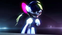 Size: 3840x2160 | Tagged: safe, artist:jollyoldcinema, character:songbird serenade, my little pony: the movie (2017), 3d, concert, female, night, sia (singer), singing, solo, source filmmaker