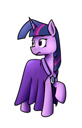 Size: 1500x2348 | Tagged: safe, artist:alexi148, character:twilight sparkle, species:pony, clothing, female, jewelry, mage, mare, pendant, robe, simple background, solo, transparent background