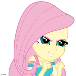 Size: 4371x4355 | Tagged: safe, artist:mandash1996, character:fluttershy, episode:a fine line, g4, my little pony: equestria girls, my little pony:equestria girls, absurd resolution, clothing, determination, determined, determined look, female, fluttershy's revenge, photo, simple background, solo, transparent background, vector