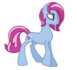 Size: 1560x1414 | Tagged: safe, artist:flipwix, character:star swirl, oc, oc only, oc:star swirl, parent:princess luna, parent:trixie, parents:luxie, species:earth pony, species:pony, digital art, female, magical lesbian spawn, mare, next generation, offspring, raised hoof, simple background, solo, transparent background