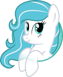 Size: 581x703 | Tagged: safe, artist:pony-paint, oc, oc only, species:pony, bust, female, mare, portrait, show accurate, simple background, smiling, solo, transparent background