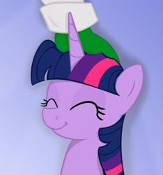 Size: 1953x2091 | Tagged: safe, artist:yukkuripalehorse, character:twilight sparkle, character:twilight sparkle (alicorn), oc, oc:anon, species:alicorn, species:human, species:pony, cute, dawwww, disembodied hand, hand, happy, head pat, pat, petting, simple background, smiling, solo focus, twiabetes, yukkuripalehorse is trying to murder us