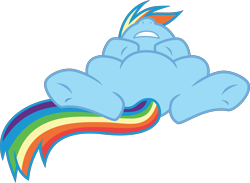 Size: 8193x6000 | Tagged: safe, artist:yetioner, character:rainbow dash, episode:grannies gone wild, g4, my little pony: friendship is magic, .svg available, absurd resolution, belly, featureless crotch, female, on back, simple background, solo, transparent background, underhoof, vector