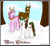 Size: 795x732 | Tagged: safe, artist:silvermoonbreeze, character:winter wish, g1, g3, christmas, merry treat