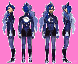 Size: 895x742 | Tagged: safe, artist:emlan, character:princess luna, species:human, female, humanized, solo