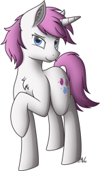 Size: 3000x5103 | Tagged: safe, artist:starlessnight22, oc, oc:glimmerlight, species:pony, species:unicorn, fallout equestria, bedroom eyes, chest fluff, ear fluff, fallout equestria: murky number seven, fanfic art, female, looking at you, mare, raised hoof, simple background, solo, transparent background, vector